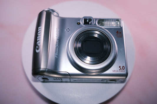 Canon PowerShot A530 5.0MP Digital Camera - Silver