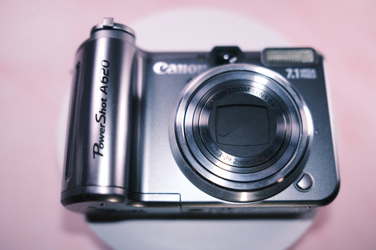 Canon PowerShot A620 7.1MP Digital Camera Silver